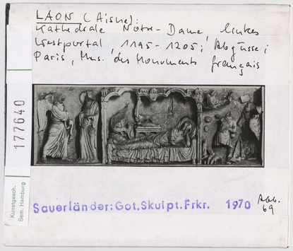 Vorschaubild Laon, Kathedrale: linkes Westportal, Abguss Paris, Musée des Monuments francais 